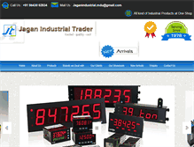 Tablet Screenshot of jaganindustrial.com